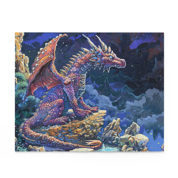 Gemstone Dragon - Aesthetic Fantasy Puzzle