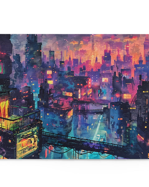 Formless City - Futuristic Cityscape Puzzle