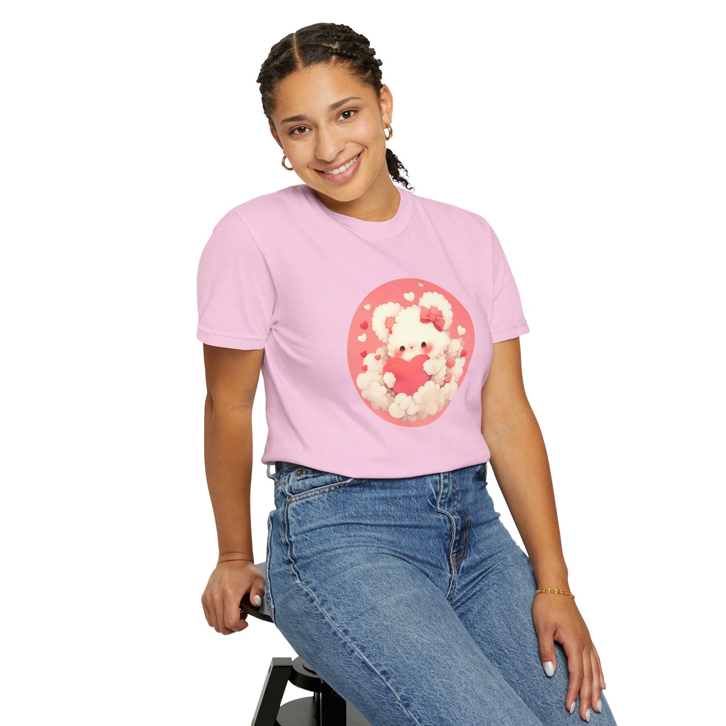 Affection - Anime Bear With Heart T-Shirt