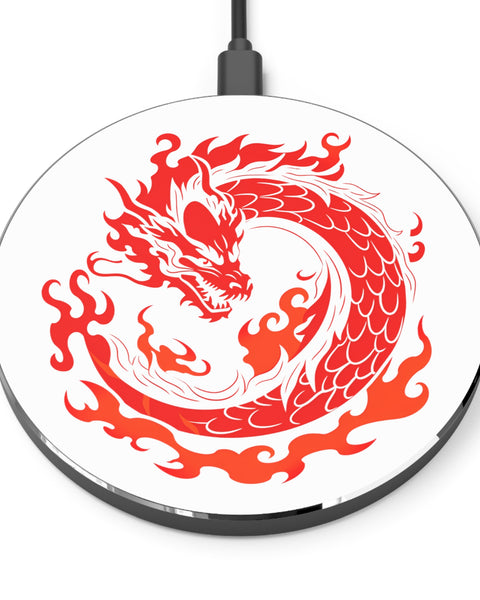Red Dragon Symbol - Anime Wireless Charger