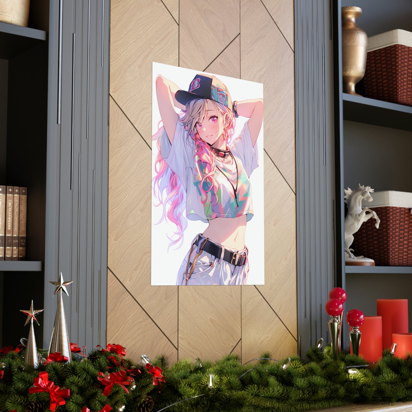 Pastel Kfashion Fit - Cute Anime Girl Poster