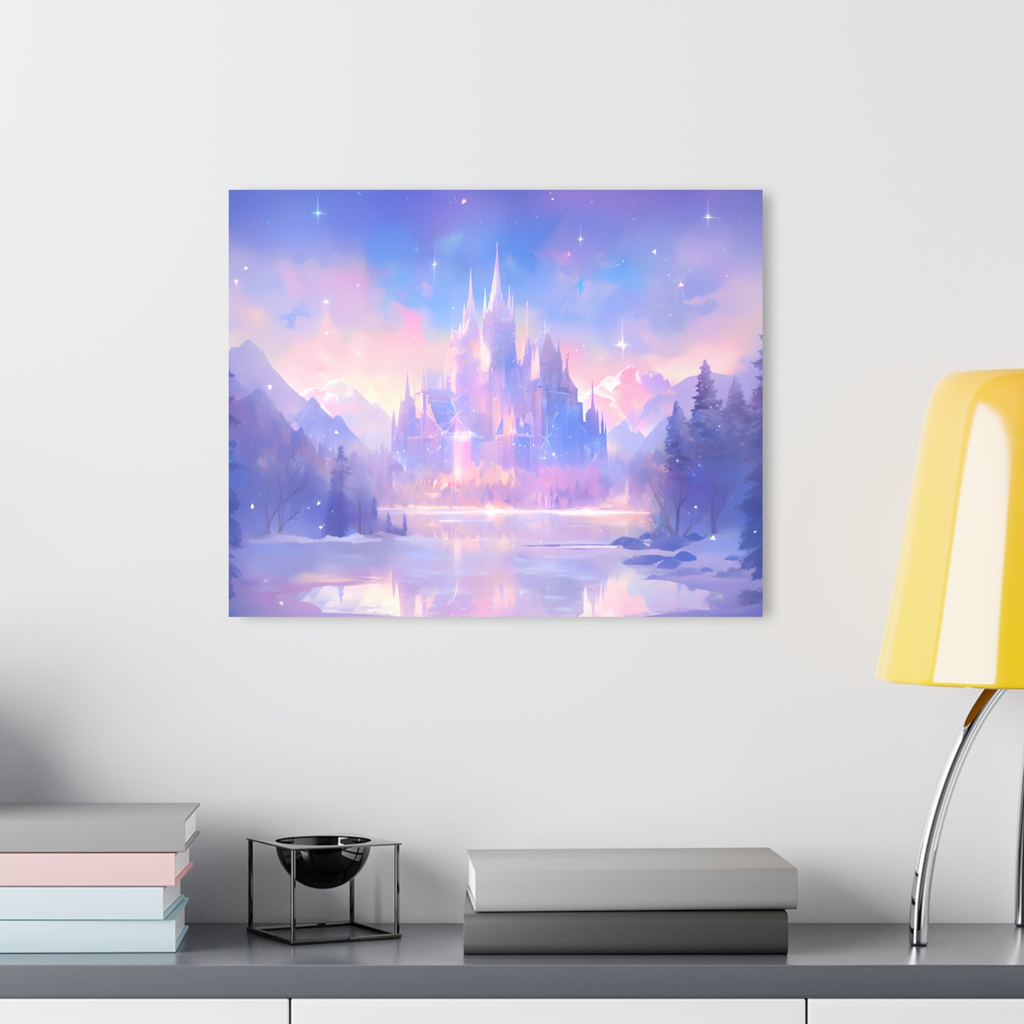 City of Whispers - Anime Glass Painting