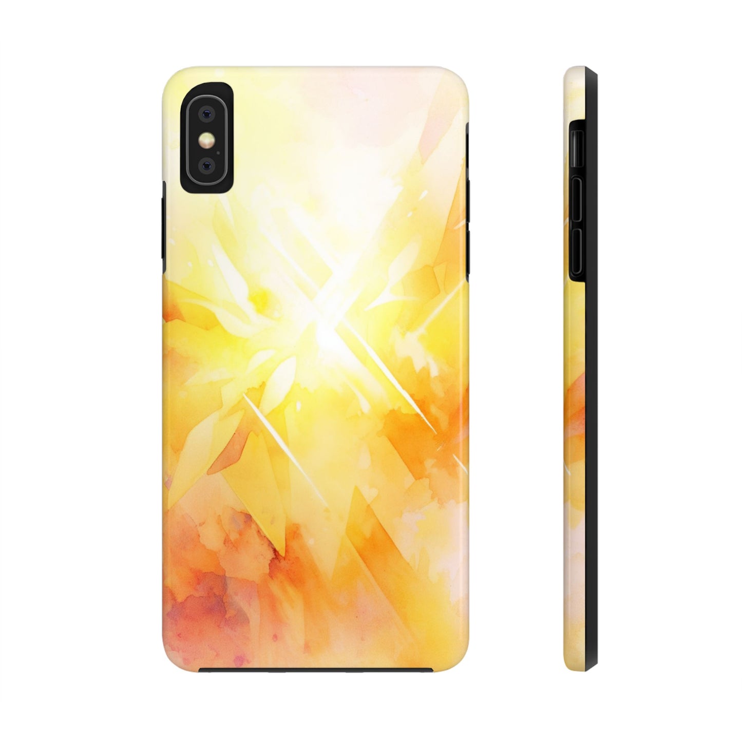 Light Burst - Abstract Watercolor Phone Case