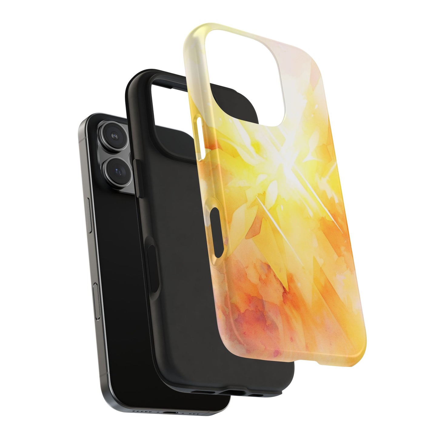 Light Burst - Abstract Watercolor Phone Case