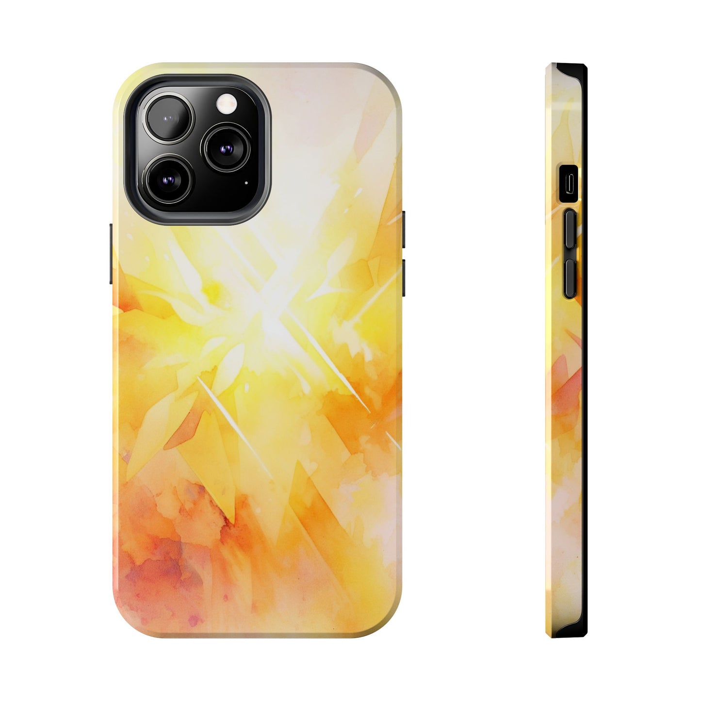Light Burst - Abstract Watercolor Phone Case