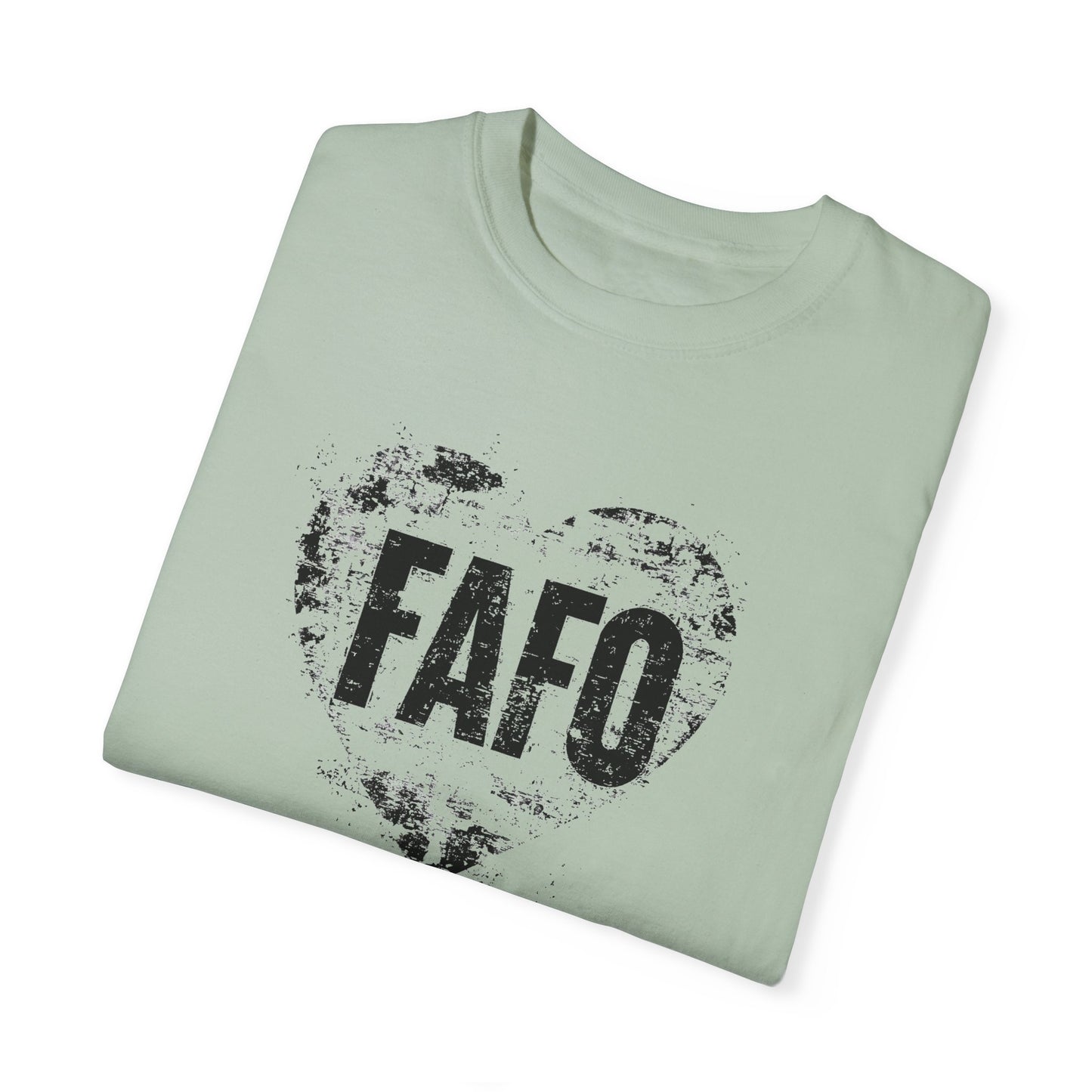 FAFO With Love - Cute Military Aesthetic T-Shirt