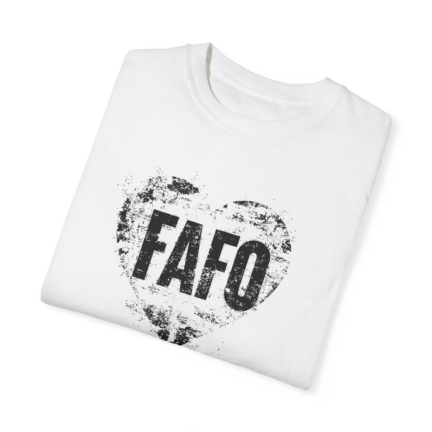FAFO With Love - Cute Military Aesthetic T-Shirt