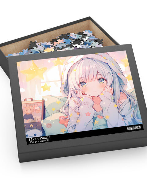 Bedtime Story - Cute Anime Puzzle
