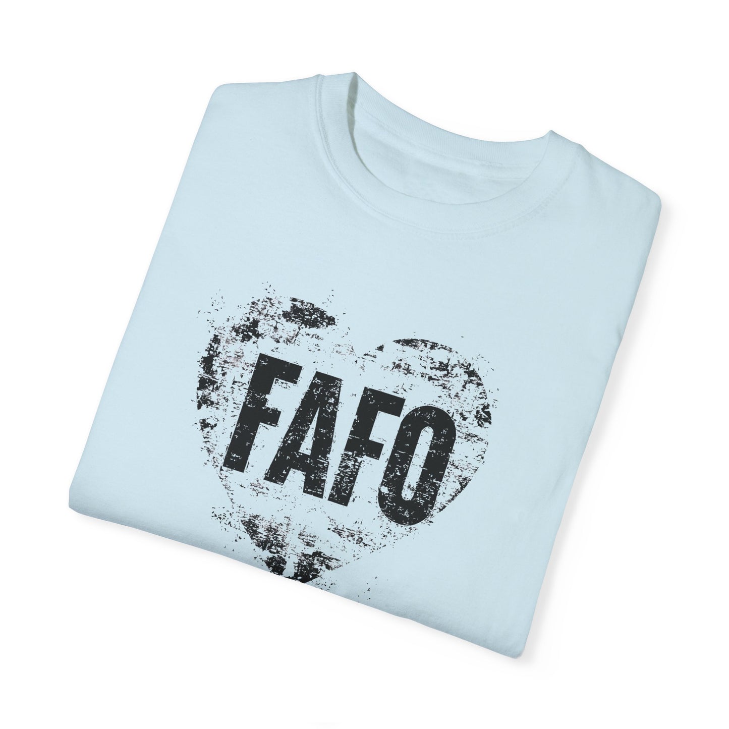FAFO With Love - Cute Military Aesthetic T-Shirt