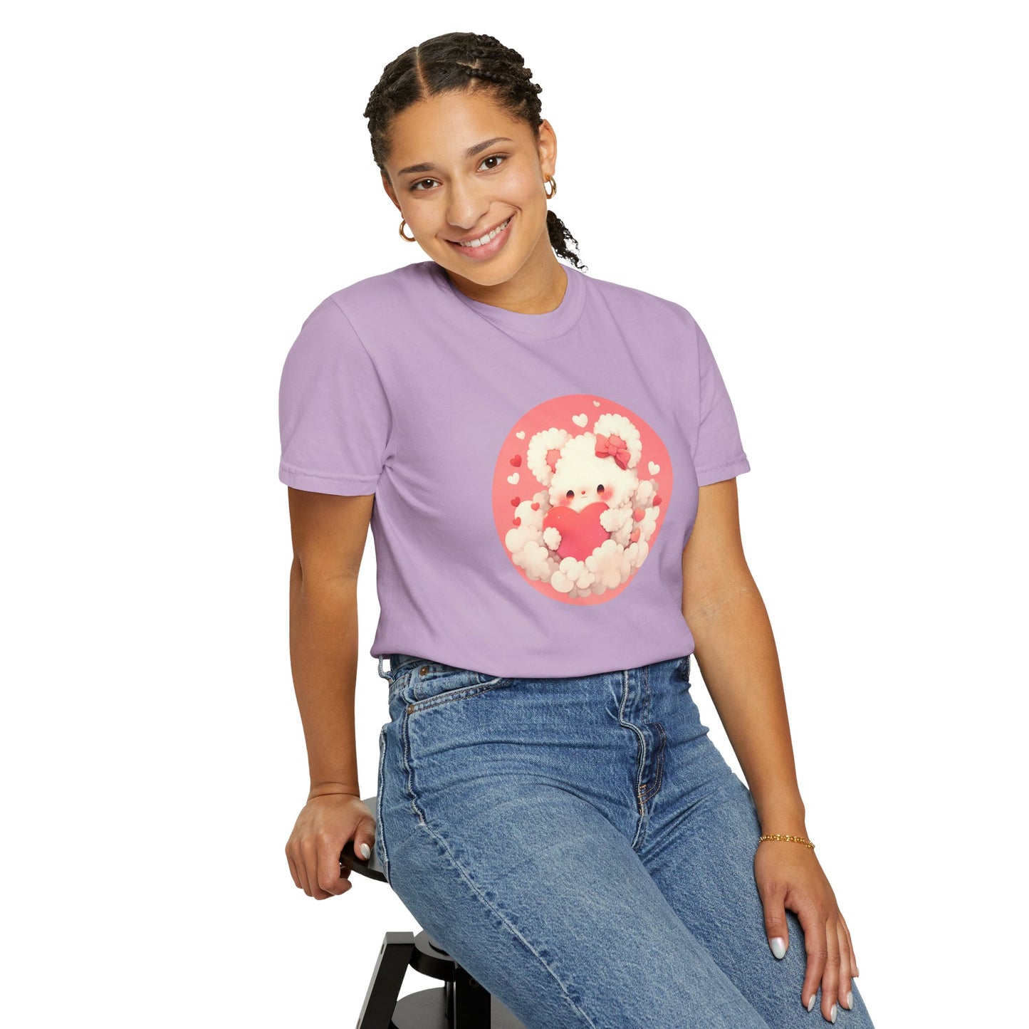 Affection - Anime Bear With Heart T-Shirt