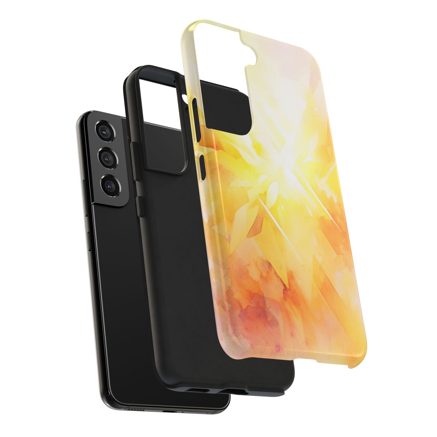 Light Burst - Abstract Watercolor Phone Case