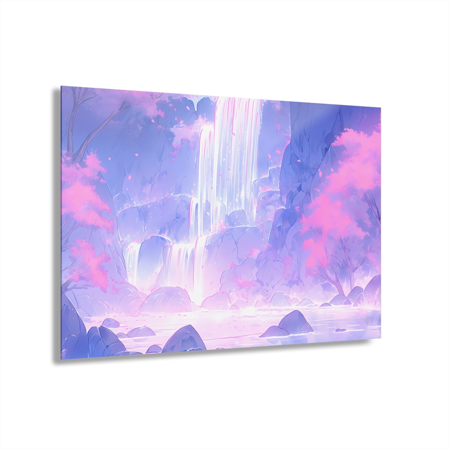 Angel Tears - Anime Glass Painting