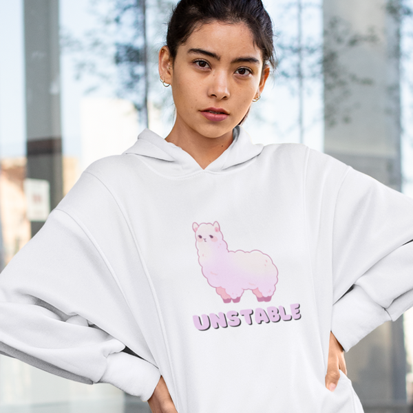Unstable - Cute Pullover Hoodie