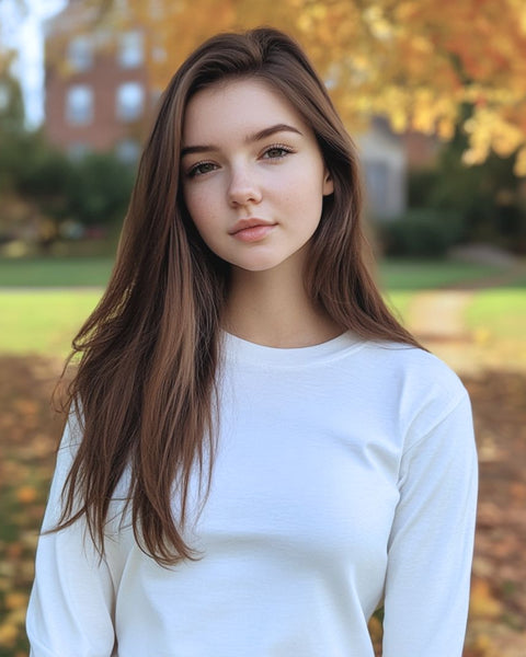 Women's Casual Long-Sleeve T-Shirt