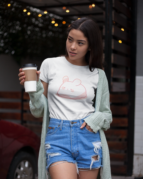 Plump Lil Bun - Cotton Graphic T-Shirt