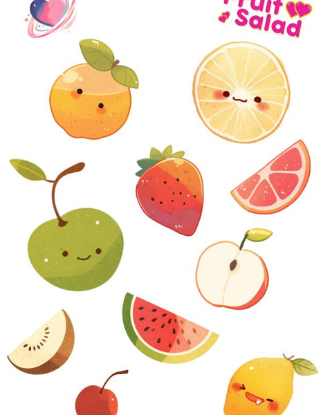 Fruit Salad - Cute Digital Planner Stickers