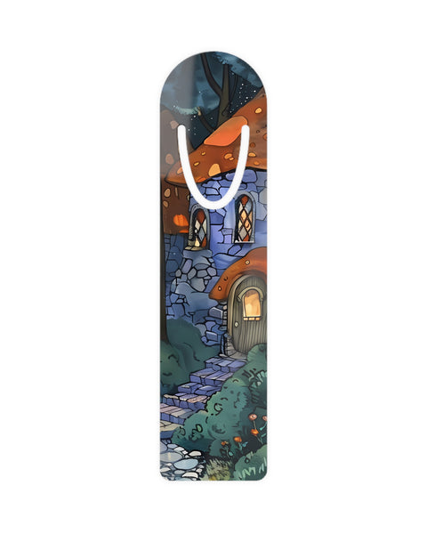Mushroom Hut - Fantasy Anime Bookmark