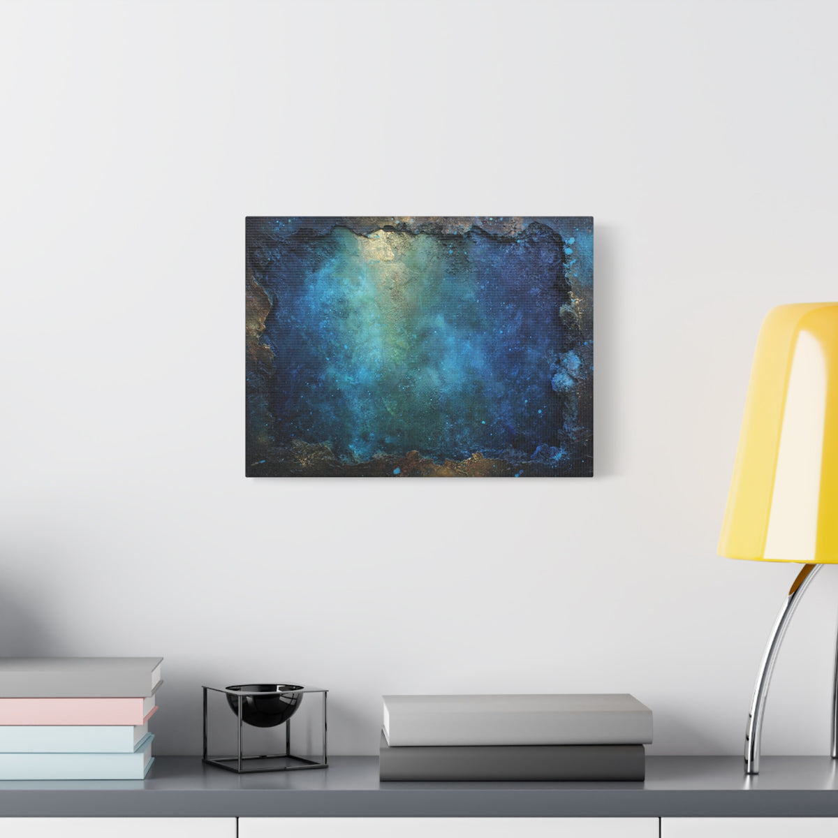 Galaxy Doorway - Abstract Textured Wall Art