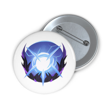 Lightning Element Sigil - Button Pin