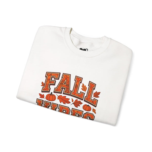 Fall Vibes - Cute Fall Graphic Sweatshirt