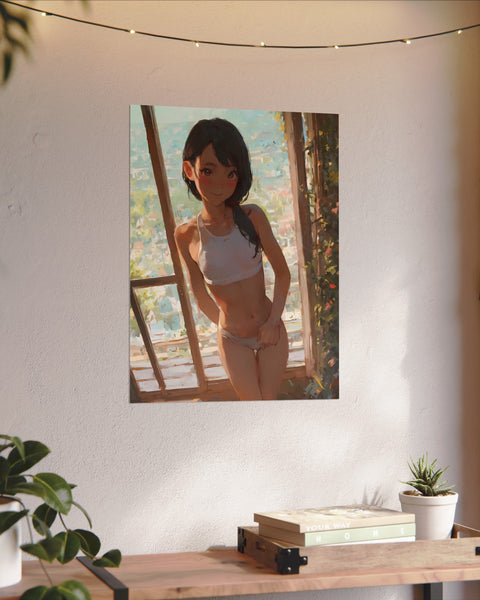 Garden Loft - Cute Anime Girl Poster