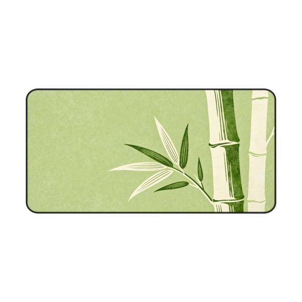 Japanese Bamboo Desk Mat With Minimalist Theme