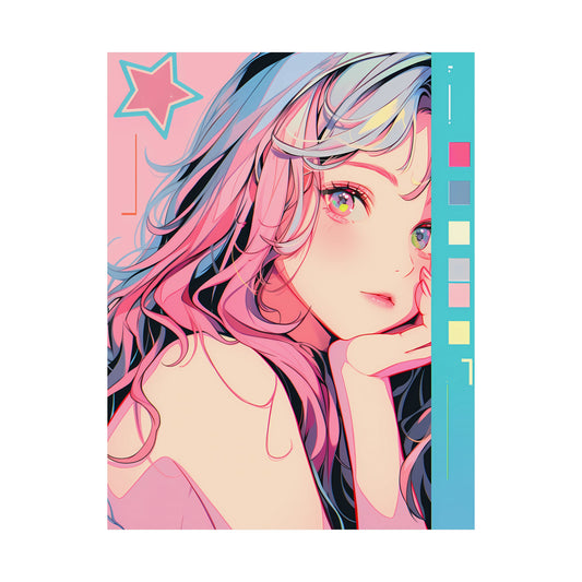 Stardom - Anime Girl Poster