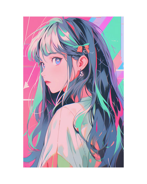Esmeralda - Anime Girl Poster