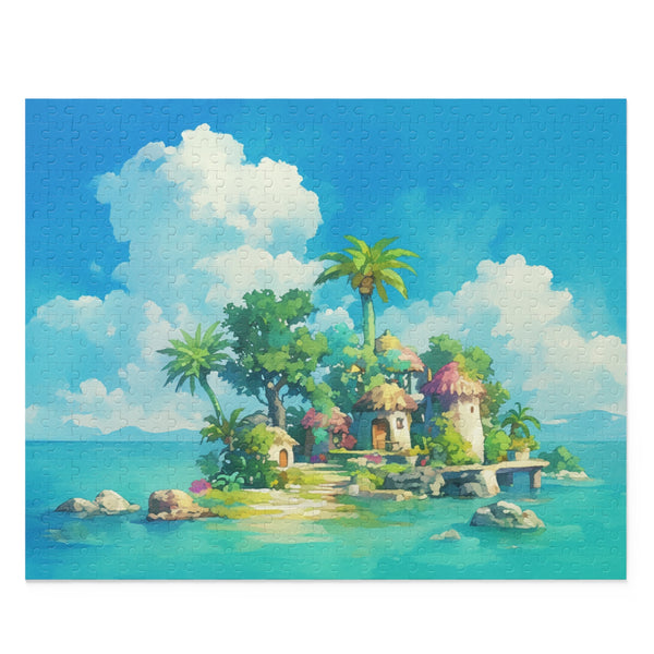 Tropical Sanctuary - Anime Summer Puzzle