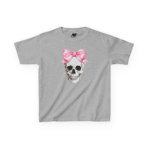 Coquette Skull - Vintage Style Baby Tee