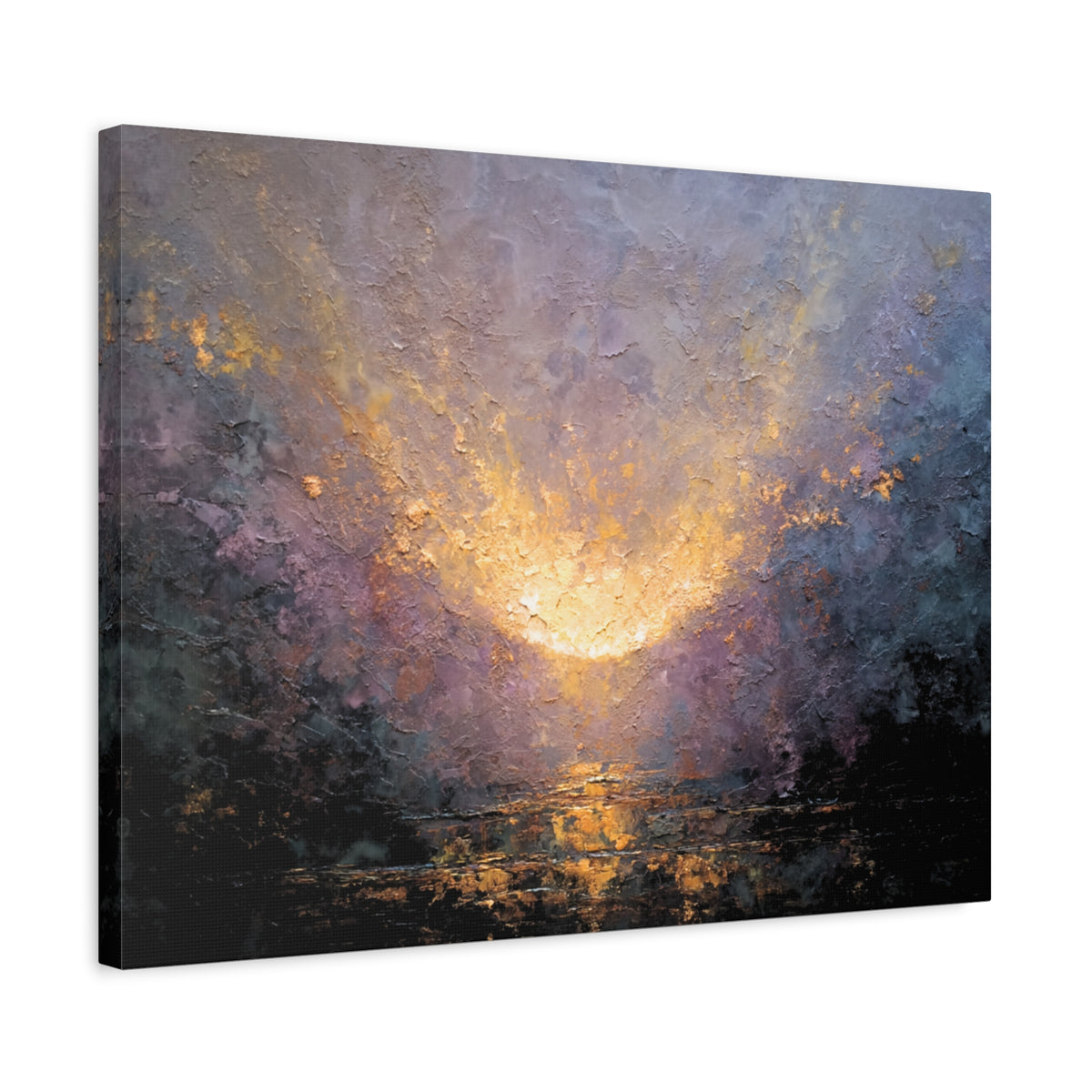 Angelic Visitation - Abstract Textured Wall Art