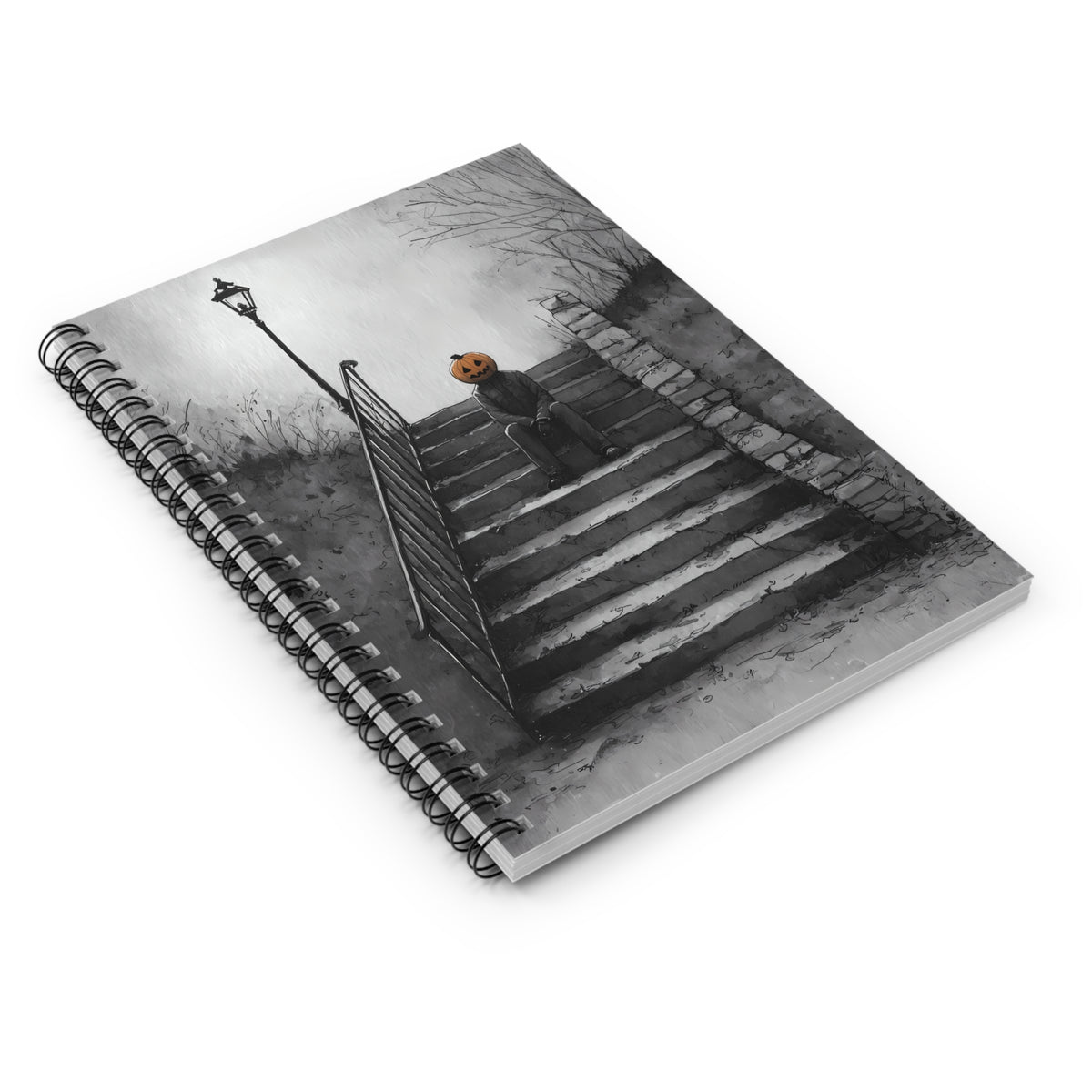 October Man - Fall Themed Notebook