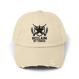 Beige cap with black 