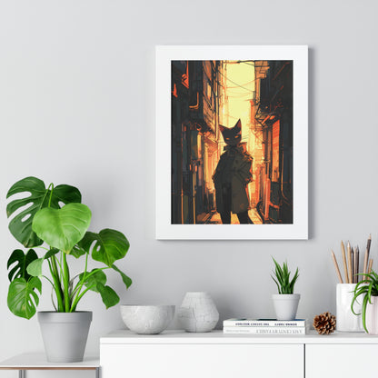 Alley Cat - Anime Framed Poster