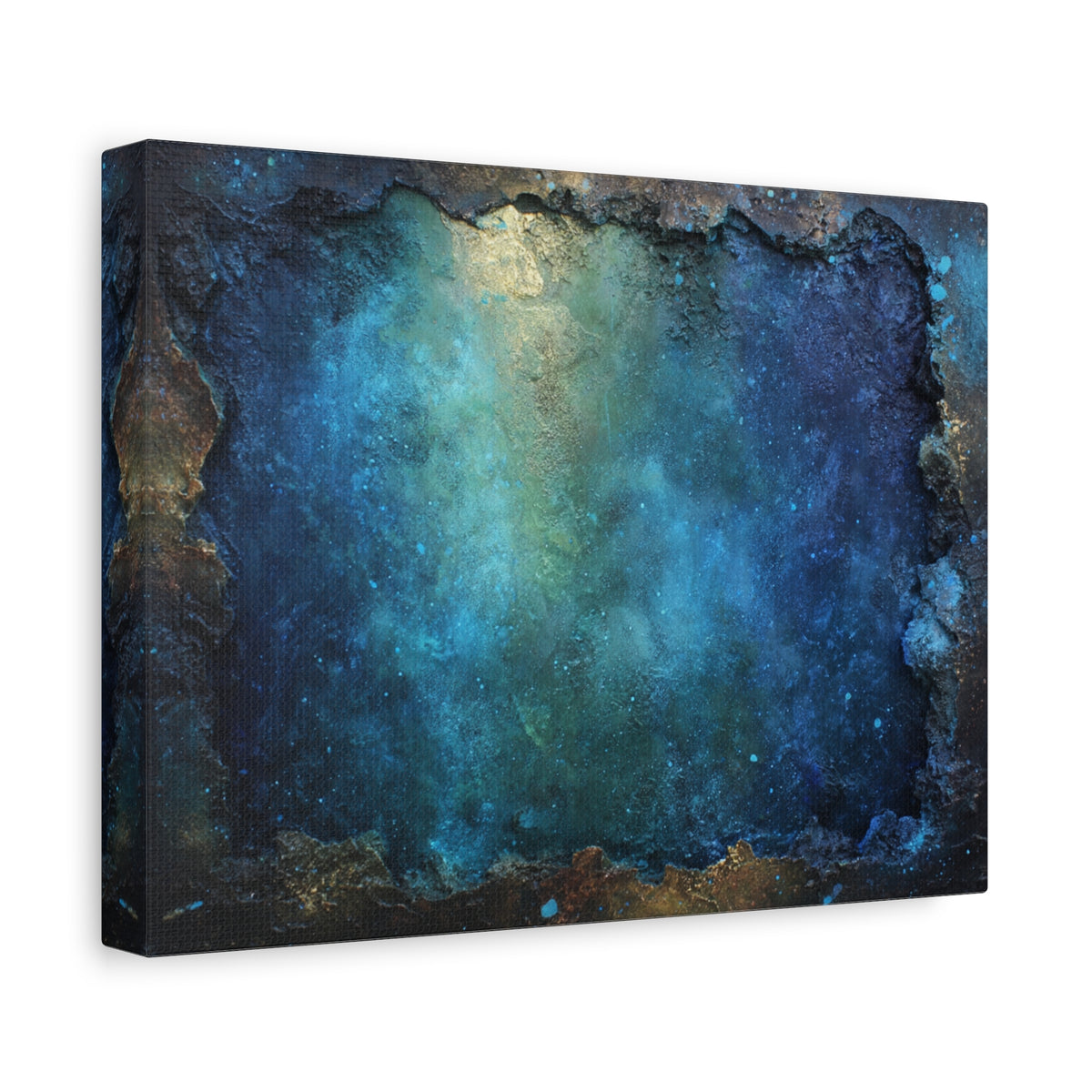 Galaxy Doorway - Abstract Textured Wall Art