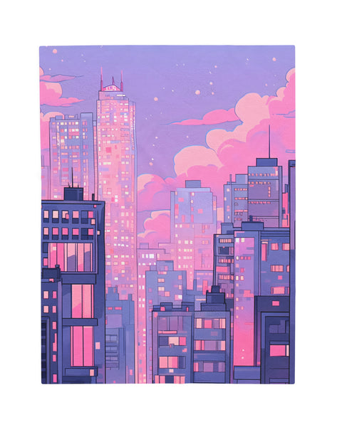 Amethyst Nights - Lofi Anime Blanket