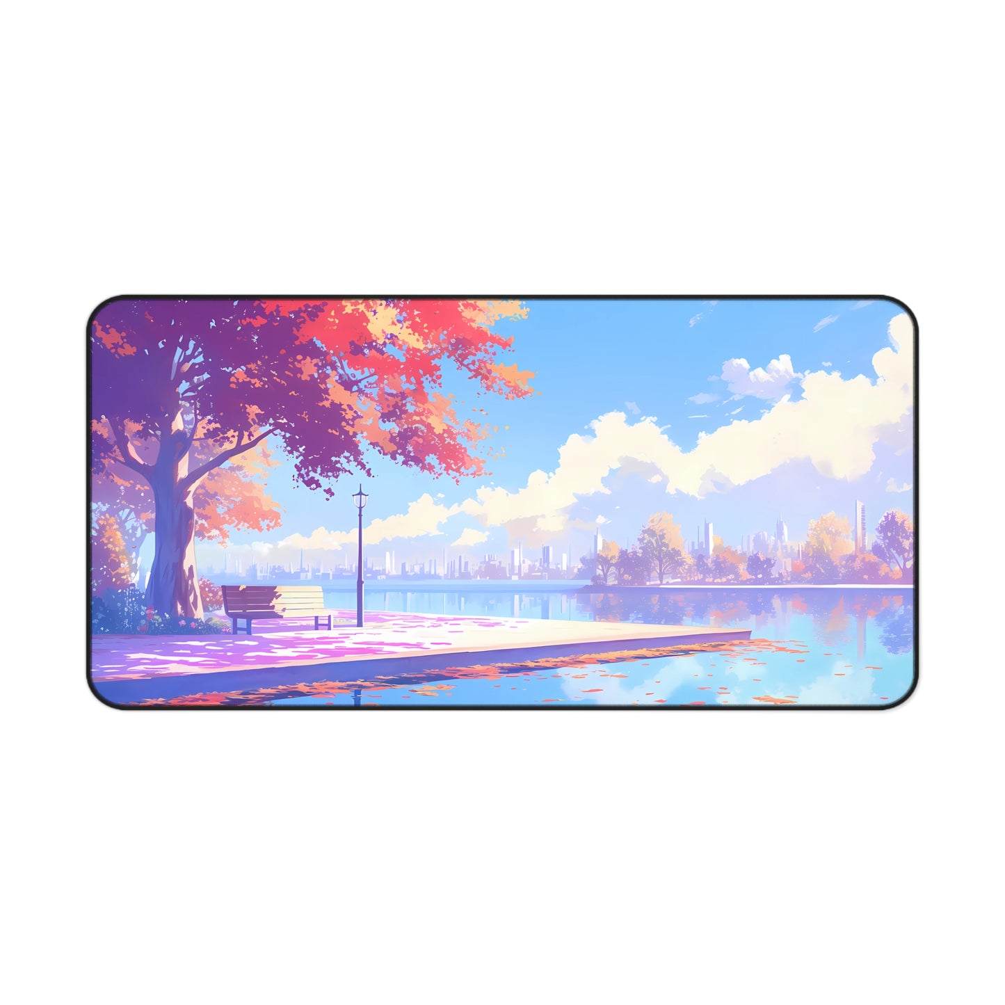 Autumn's Arrival - Fall Anime Desk Mat