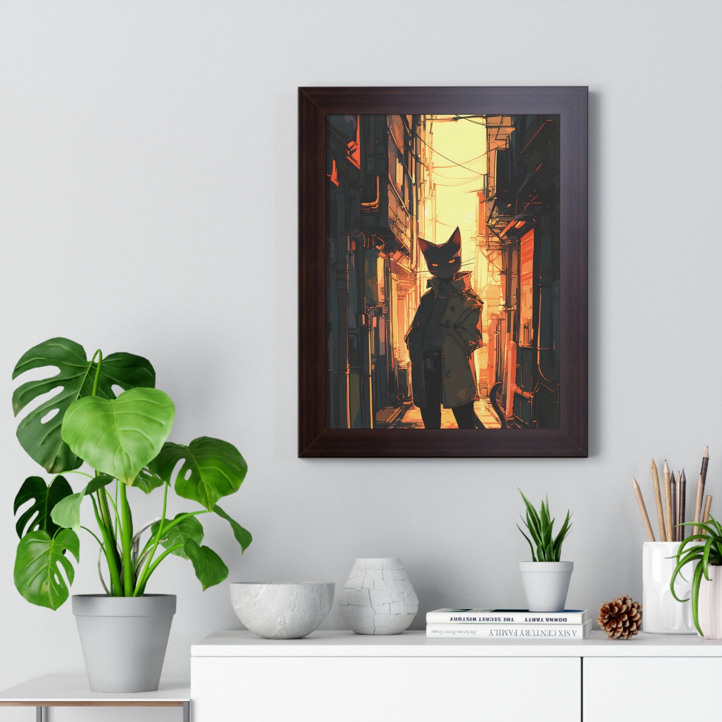 Alley Cat - Anime Framed Poster