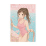 cute anime girl swimsuit poster