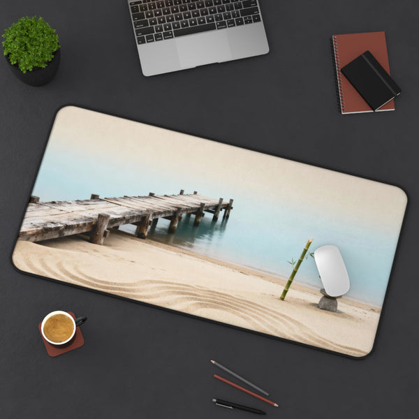 Zen Beach - Aesthetic Japanese Desk Mat
