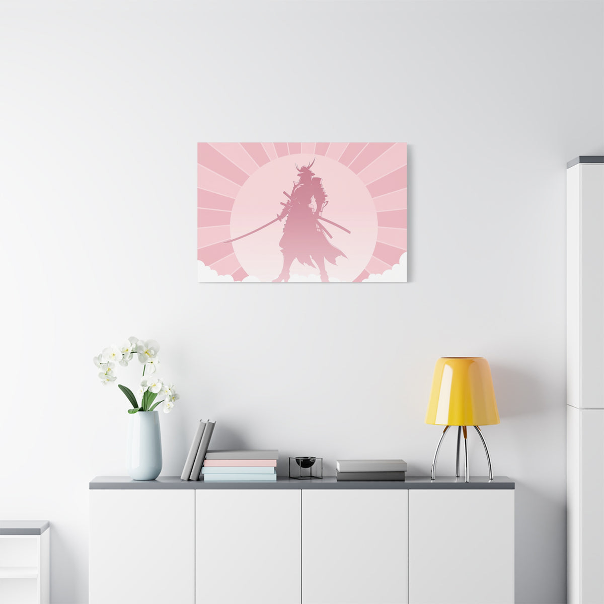 Pretty Shogun Z - Pink Anime Wall Art
