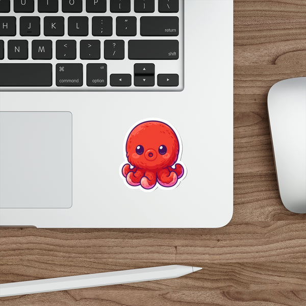 Alone Octopus Cute Anime Sticker