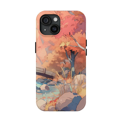 Amberglow - Anime Fall Phone Case