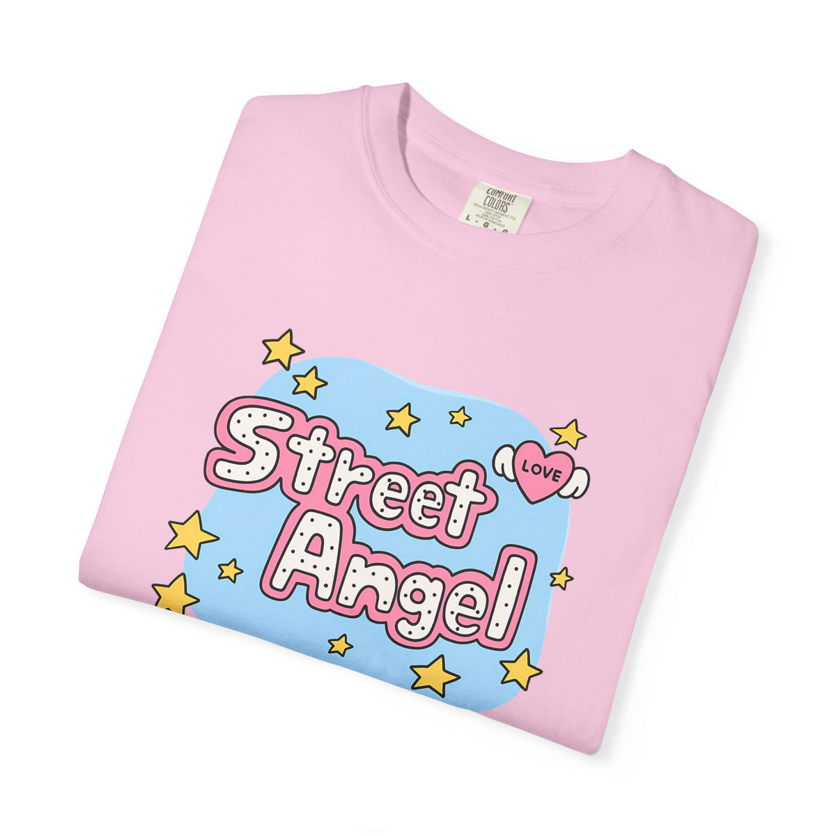 Street Angel - Cute Girly Graphic T-Shirt