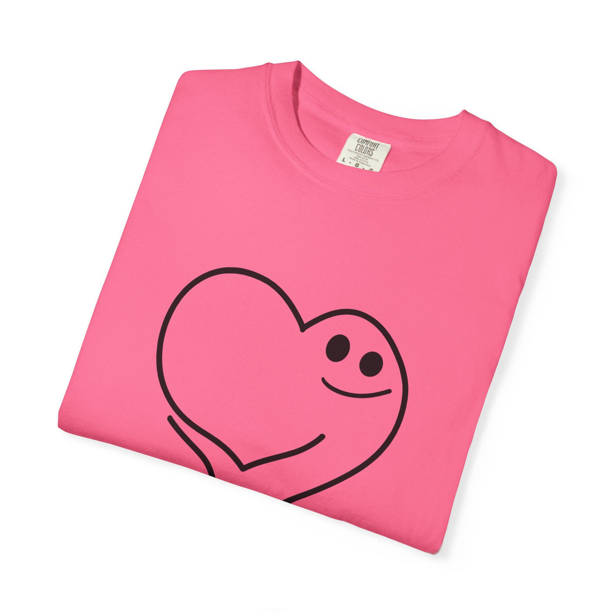 Good Vibes Heart - Cute Graphic T-Shirt