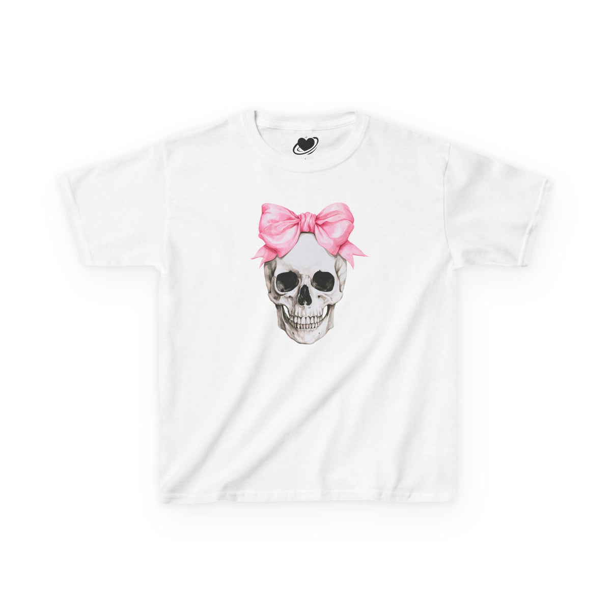 Coquette Skull - Vintage Style Baby Tee
