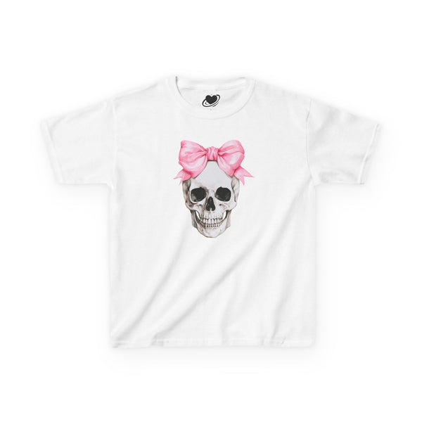 Coquette Skull - Vintage Style Baby Tee