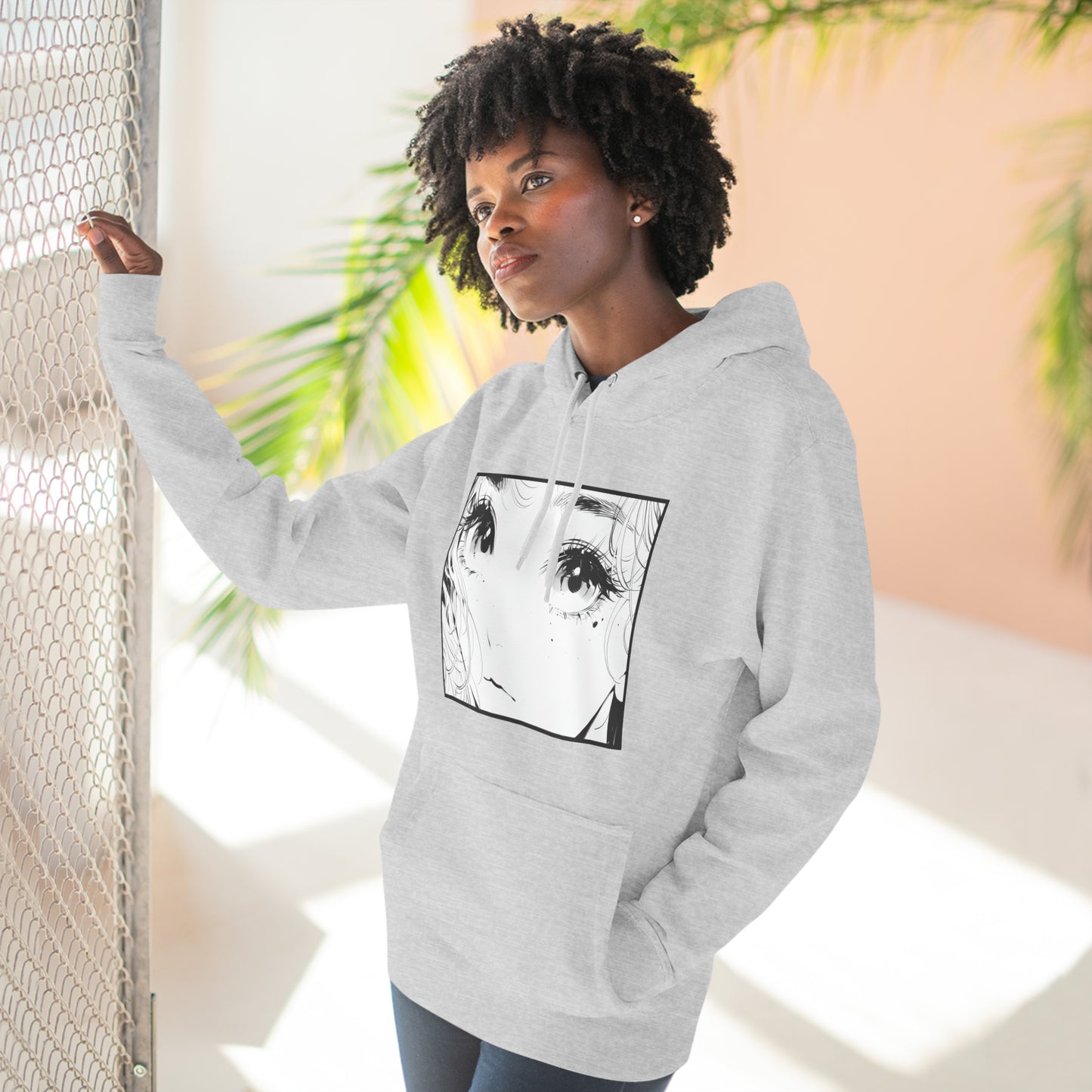 Shoujo vs. Shounen Manga - Premium Pullover Hoodie