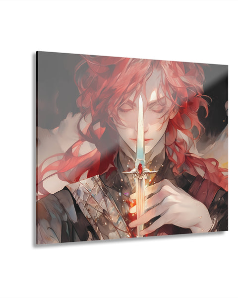 Identity Materia - Anime Glass Painting