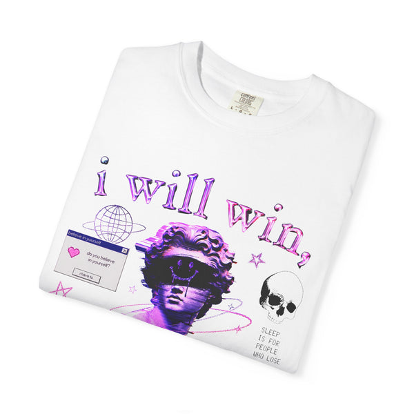 I Will Win - Schizopost Vaporwave Aesthetic T-Shirt